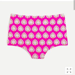 jcrew high waisted bikini bottom, NWT, size XXS